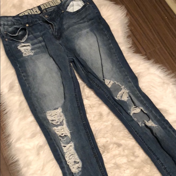 vintage reunion Denim - Destroyed skinny jeans perfect condition